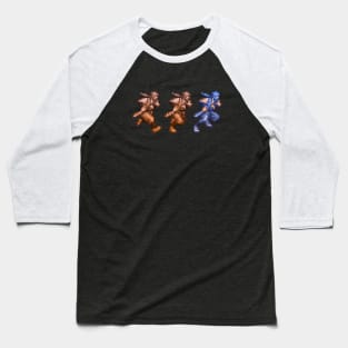 Ninja Shadows Baseball T-Shirt